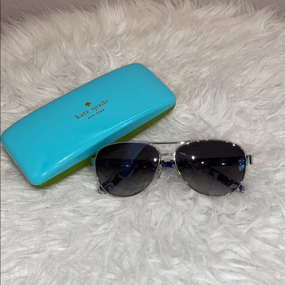 Kate Spade 58mm aviator sunglasses